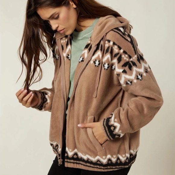 🔆O’NEILL🔆 LYNWICOD SUPERSHERPA SWEATER JACKET - Picture 11 of 17